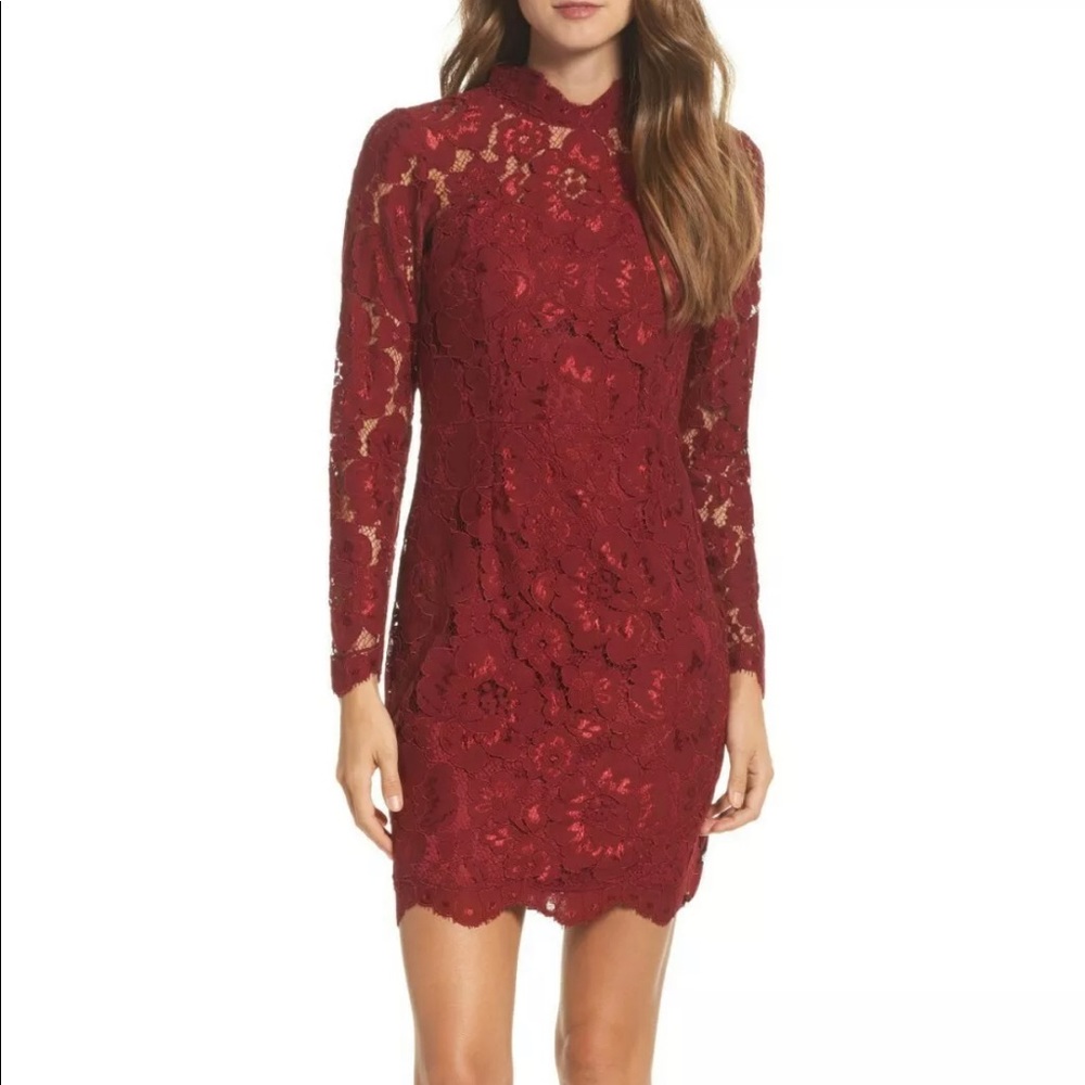 NWT Betsey Johnson Lace Scalloped Dress 6 - Picture 1 of 6